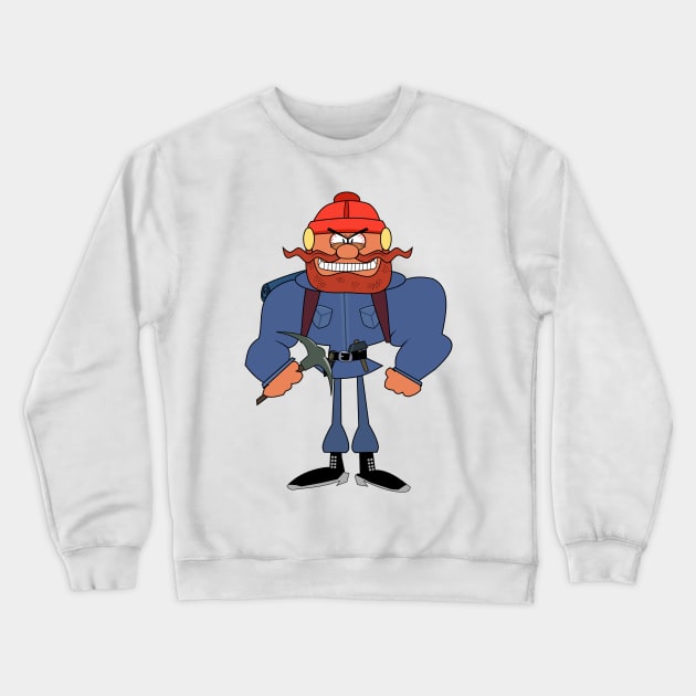 Yukon Cornelius Crewneck Sweatshirt by TGprophetdesigns